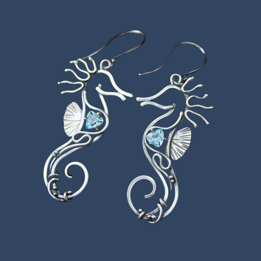 Morski Seahorse Earrings