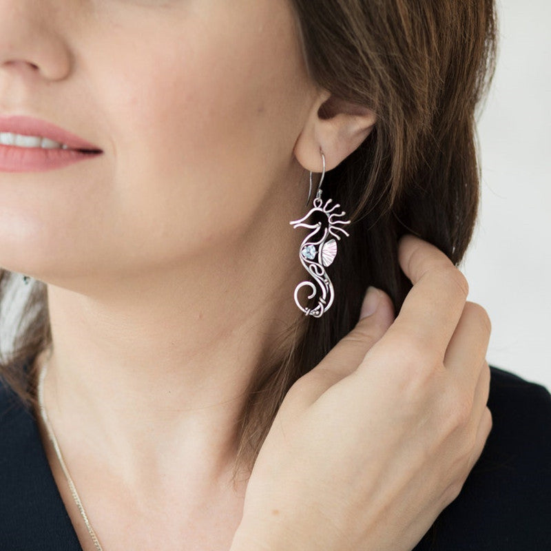 Morski Seahorse Earrings